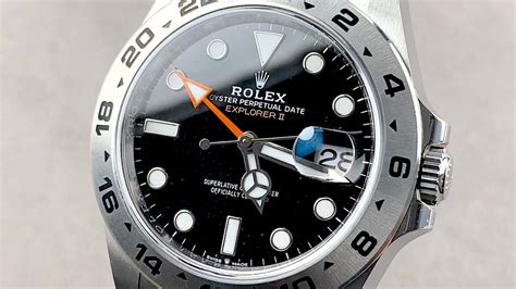 rolex explorer 2 features|Rolex explorer 2 226570 review.